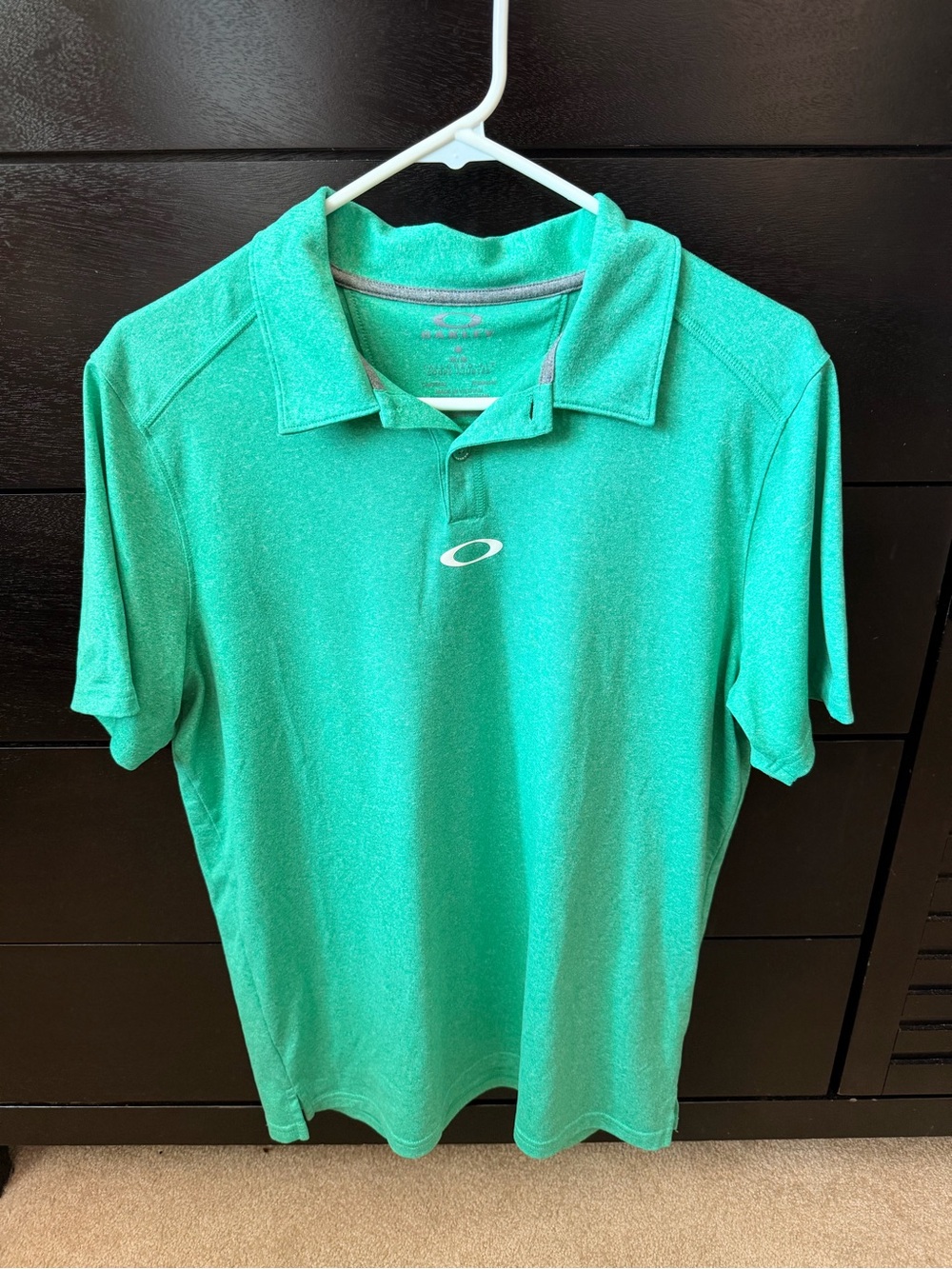 Oakley Men's Bright Teal Performance Polo